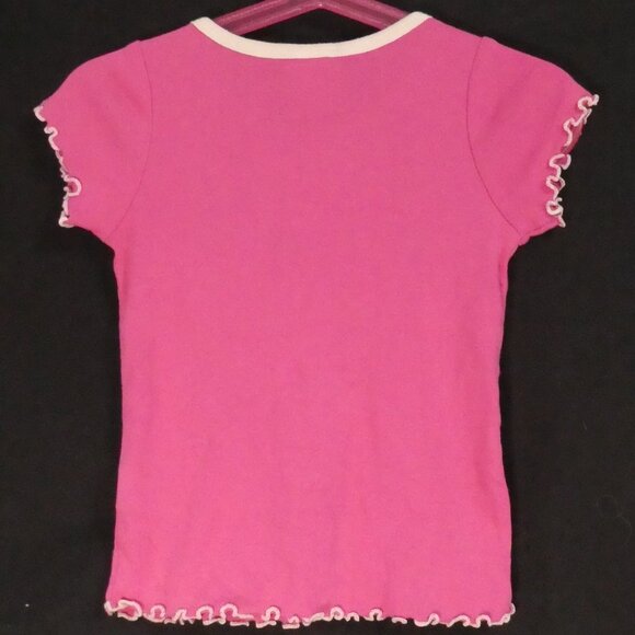 COWGIRL HARDWARE | size 4 | Running Wild Cowgirl Hardware Pink Graphic Tee - Picture 2 of 15